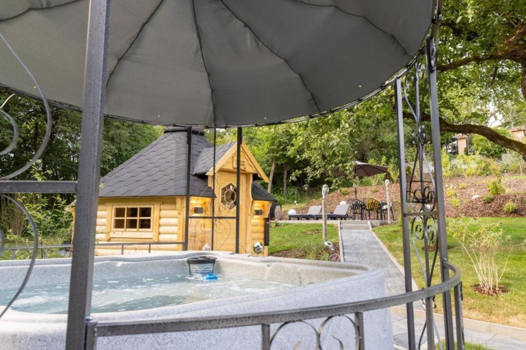 Chalet Vitaspa - Whirlpool & Sauna Privatspa Pegnitz Exterior photo