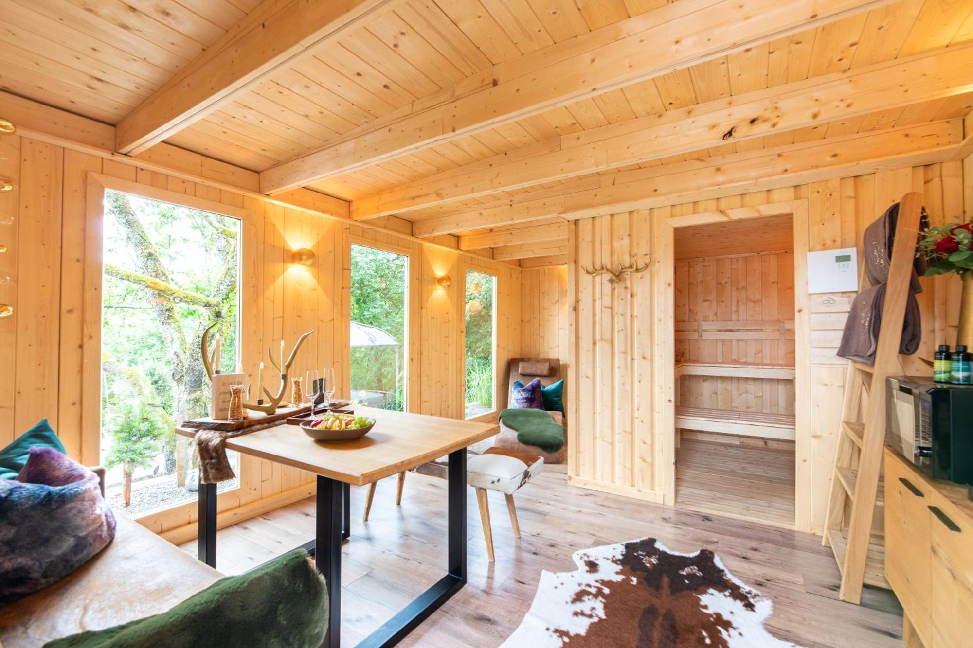 Chalet Vitaspa - Whirlpool & Sauna Privatspa Pegnitz Exterior photo